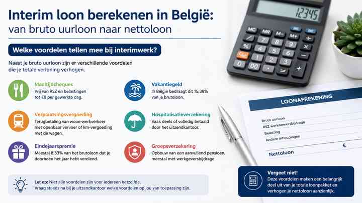 Welke voordelen tellen mee bij interimwerk?